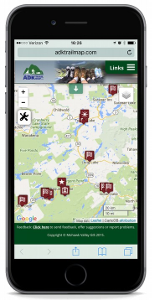 ADK Trail Map No Reception Needed App